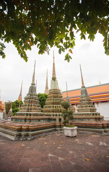 Tajski świątyni wat pho w Bangkoku — Zdjęcie stockowe