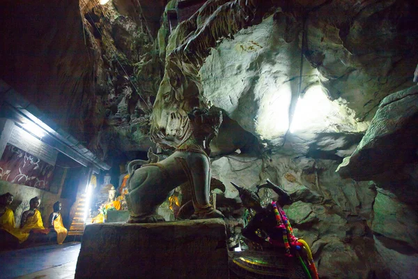 Υπόγεια σπήλαια. Ταϊλάνδη — Φωτογραφία Αρχείου