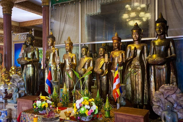 OunaLom Temple contains an eyebrow hair of Buddha. Cambodia — Stock Photo, Image