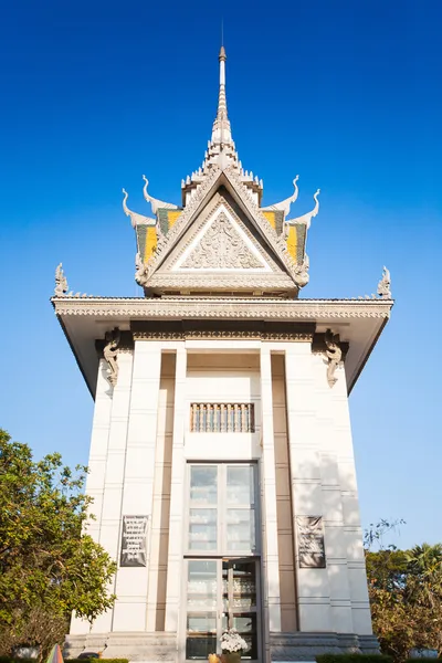 Vražedná pole choeung ek v phnom penh, Kambodža — Stock fotografie