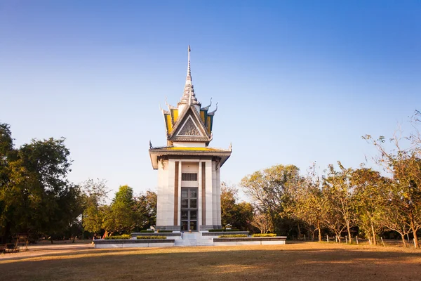 在柬埔寨金边的 choeung ek 杀戮场 — 图库照片