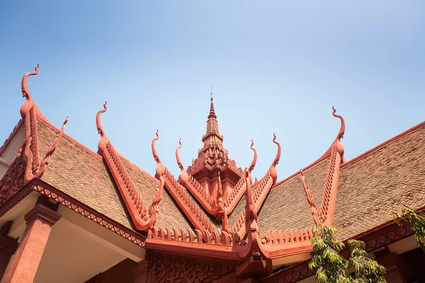 Musée national du Cambodge (Sala Rachana) Phnom Penh, Cambo Photos De Stock Libres De Droits
