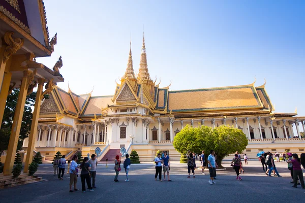 Královský palác v Phnompenhu — Stock fotografie