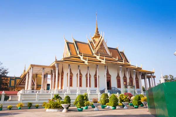 Королевский дворец в Пномпене — стоковое фото