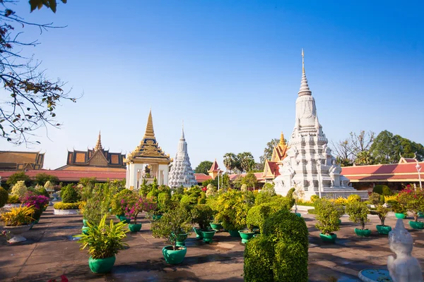 Královský palác v Phnompenhu — Stock fotografie