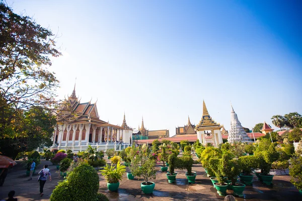 Královský palác v Phnompenhu — Stock fotografie