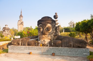 Antik mimarlık (Buda park) Tayland