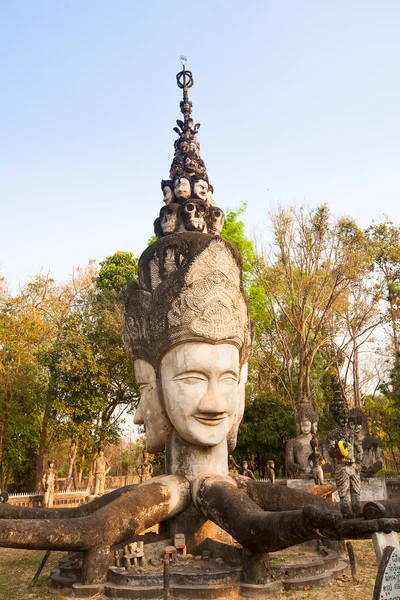 Ancient architecture  (Buddha park) in  Thailand — Stock Photo, Image