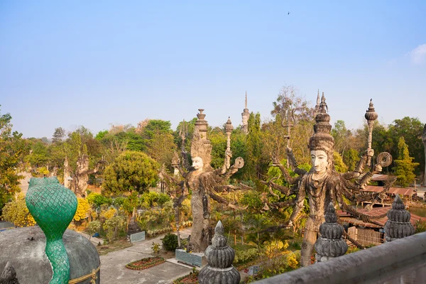 Antyczny architektura (Budda park) w Tajlandii — Zdjęcie stockowe