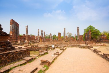 wat phra si ayutthaya, Tayland sanphet görünümünü