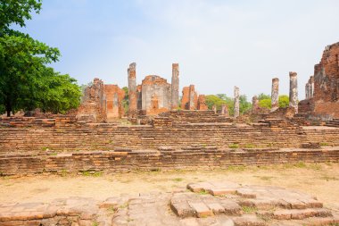 wat phra si ayutthaya, Tayland sanphet görünümünü
