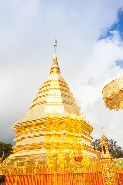 Wat Phra That Doi Suthep en Chiang Mai, Tailandia —  Fotos de Stock