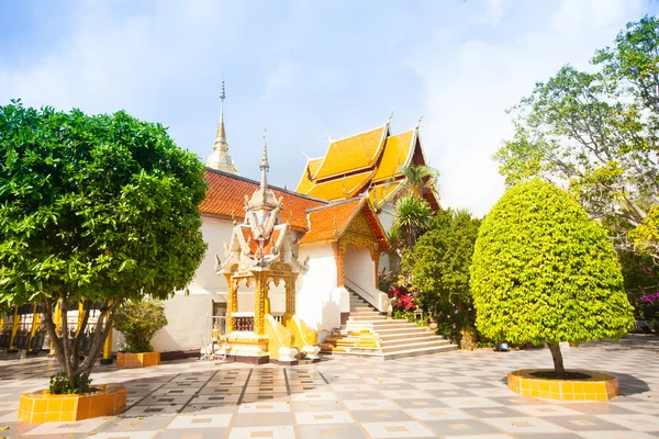 Wat Phra That Doi Suthep em Chiang Mai, Tailândia — Fotografia de Stock