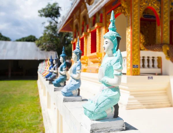 Temple in Thailand near Mae Hon Song — Stock Photo, Image