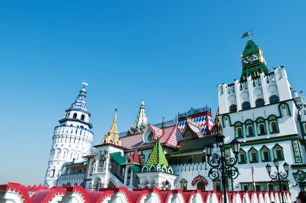 Izmailovsky Kreml, Moskva, Ryssland — Stockfoto