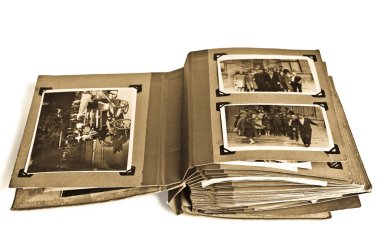 eski fotoğraf albümü