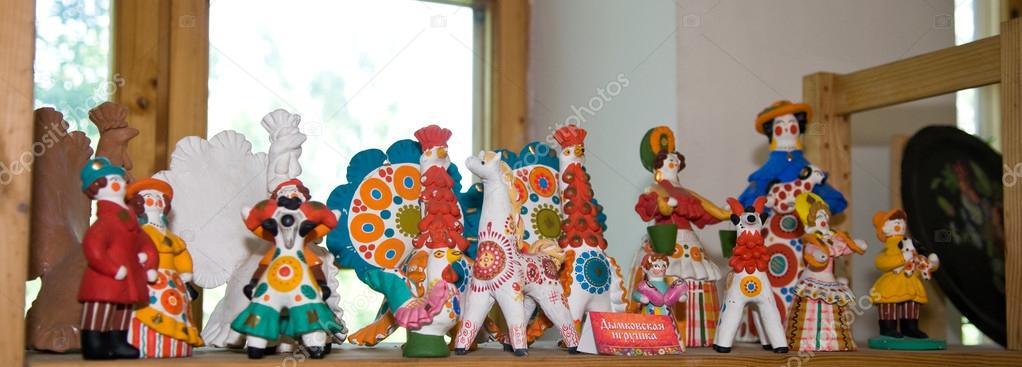 dymkovskaya toys, Russia