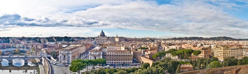 panorama of Rome