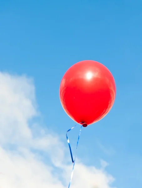 Rode ballon — Stockfoto