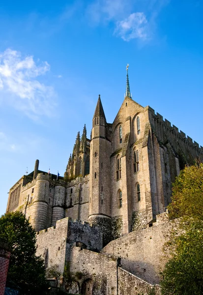 修道院的圣米歇尔山，法国 — 图库照片