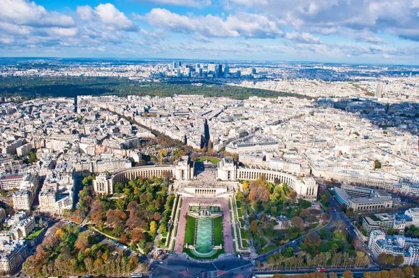 Vue aérienne de Paris, France — Photo