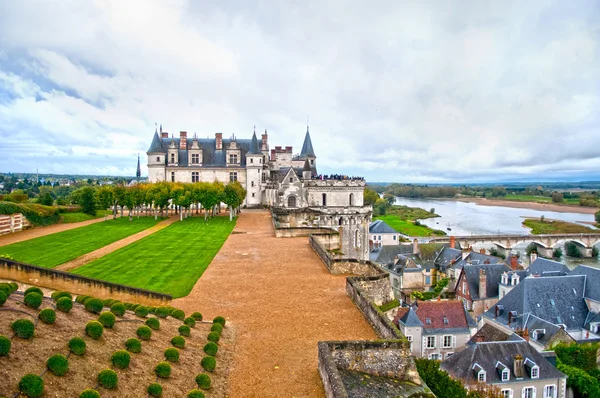 Amboise slott, Frankrike — Stockfoto