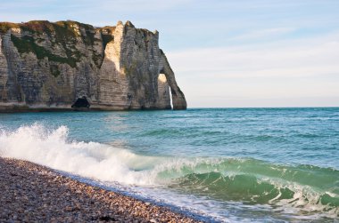 Ocean surf, etretat, Fransa