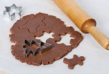 gingerbread Noel kurabiye yapma