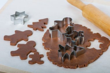 gingerbread Noel kurabiye yapma