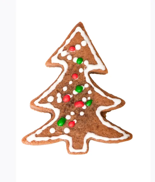 Lebkuchen-Weihnachtsbaum — Stockfoto