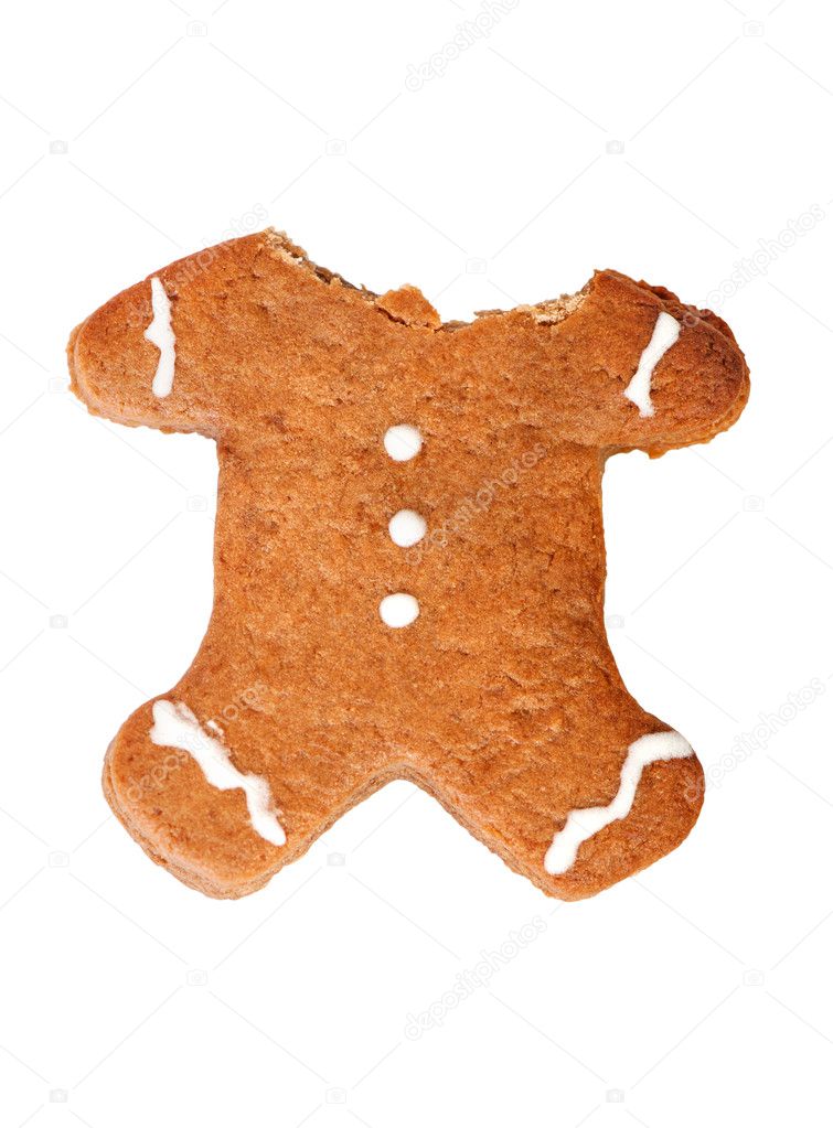 Gingerbread man without head
