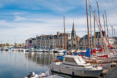 yat limanında Honfleur, Fransa