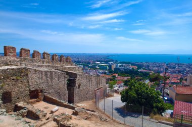 Şehir Manzaralı üst town, Selanik, Makedonya, Yunanistan, trigonion Tower