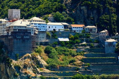 dionissiou Manastırı, athos Yarımadası, mount athos, chalkidiki, Yunanistan