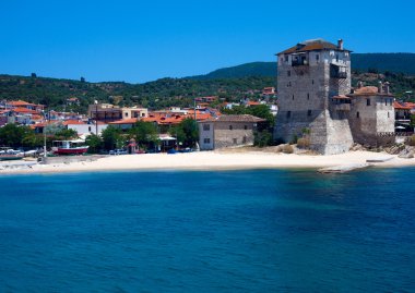 phospfori kule ouranopolis, athos Yarımadası, mount athos, chalkidiki, Yunanistan