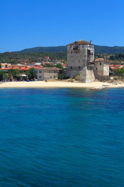 phospfori kule ouranopolis, athos Yarımadası, mount athos, chalkidiki, Yunanistan