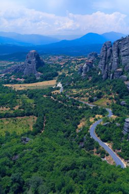 Kutsal Manastırı St nicholas anapausas, meteora, Tesalya, Yunanistan