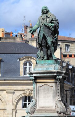 marquis de tur yer tur, bordeaux, Fransa tarihinde heykeli