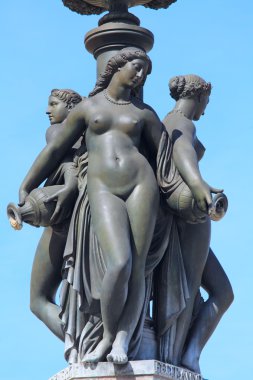 Fontaine des Trois Grâces on Place de la Bourse, Bordeaux, France