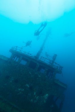 gemi için yüzmek dalgıç batık, Maldivler