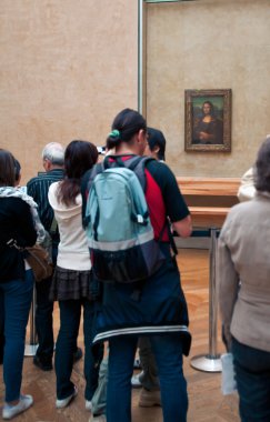 iç ve vistors louvre Musée du Louvre, paris, Fransa