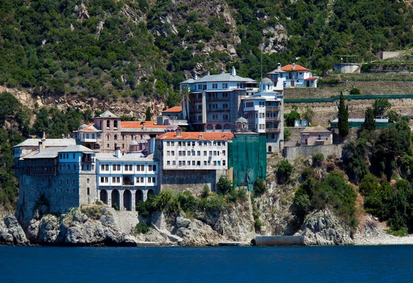 Monasterio de Grigoriou, Península de Athos, Monte Athos, Chalkidiki, Grecia — Foto de Stock