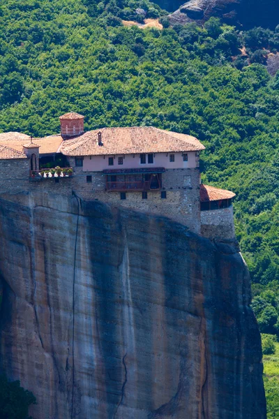 Mosteiro de Roussanou, Meteora, Tessália, Grécia — Fotografia de Stock