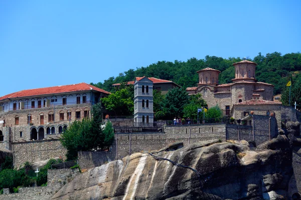 Das heilige Kloster von Varlaam, Meteora, Thessalien, Griechenland — Stockfoto