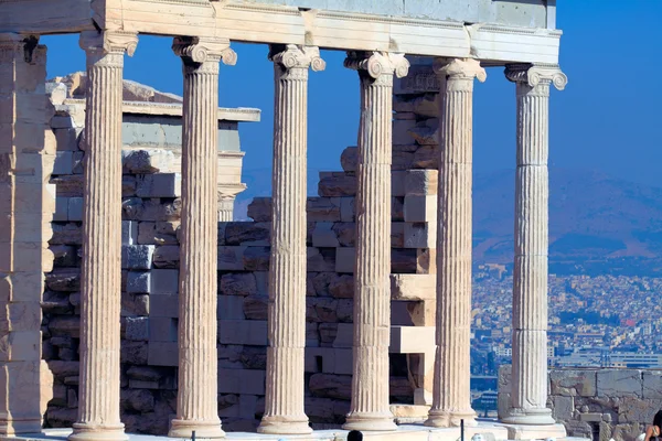 Erechteion, akropolis, athens, griechenland — Stockfoto