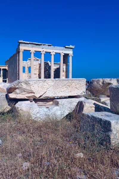 Erechteion, Akropolis, Aten, Grekland — Stockfoto