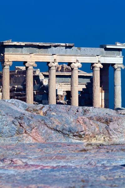 Erechteion, Akropolis, Atény, Řecko — Stock fotografie