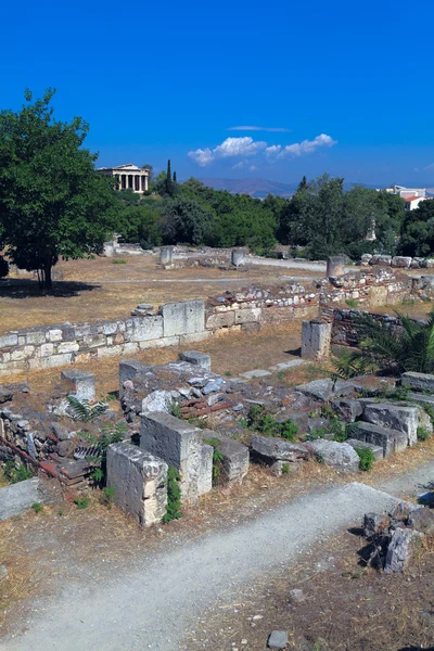 Агора, Акрополис, Афины, Греция — стоковое фото