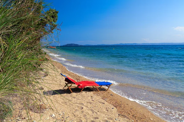 Sithonia vista mar, Chalkidiki, Grécia — Fotografia de Stock