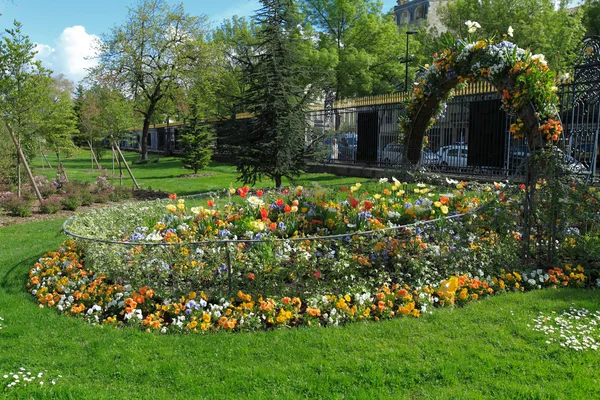 Ботанический сад Жардин, общественный ботанический сад, Бордо, Франция — стоковое фото
